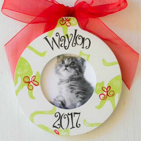 Ornament - Cat Personalized 